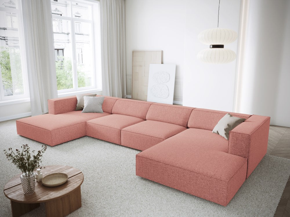 Arendal Panoramic Sofa til 6pers i chenille stof