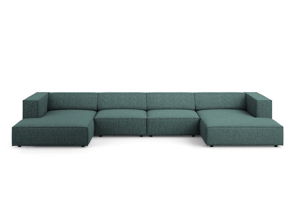 Arendal Panoramic Sofa til 6pers i chenille stof