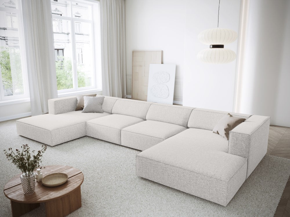 Arendal Panoramic Sofa til 6pers i chenille stof