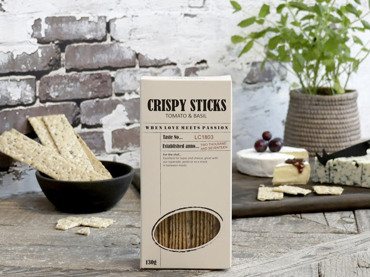 Le Cru Crispy Sticks Tomat & Basilikum