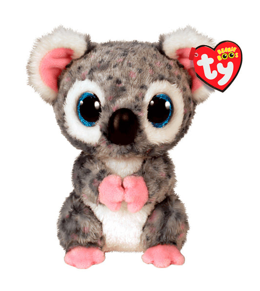 TY Beanie Boos KARLI - gray spot koala reg