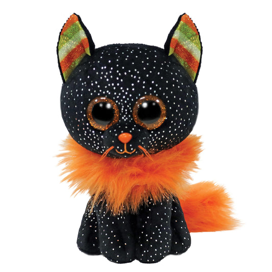 TY Beanie Boos MORTICA - sort kat