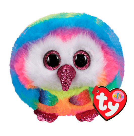 TY Puffies Owen - owl puf