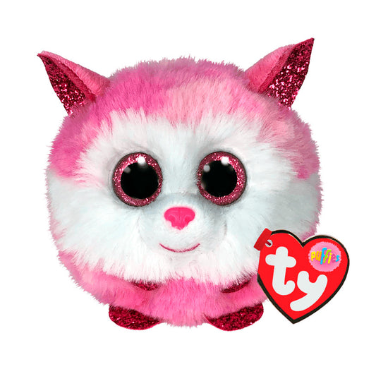 TY Puffies PRINCESS - pink husky puf